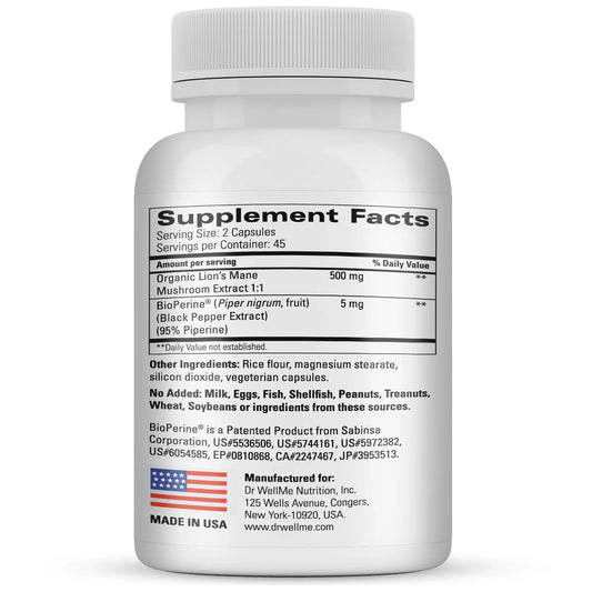 Mushroom Extract - 90 Capsules