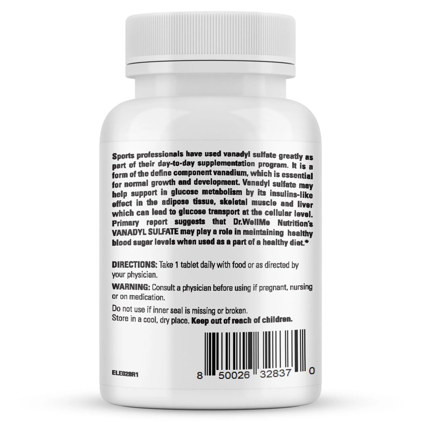 Vanadyl Sulfate 10 mg - 100 Tablets