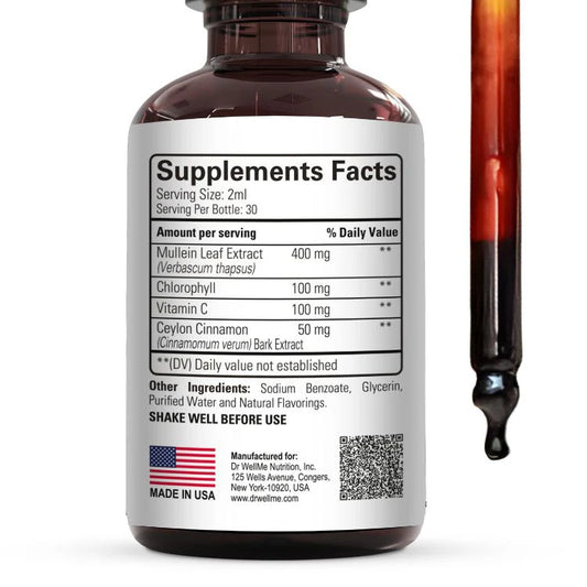 Mullein Drops with Chlorophyll new