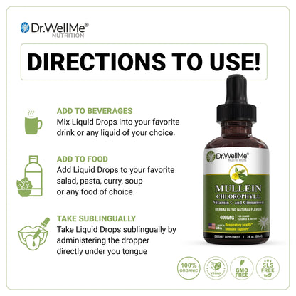 Mullein Drops with Chlorophyll new