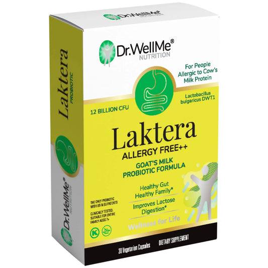 Laktera - Probiotics Supplement - Allergy Free - 30 Capsules