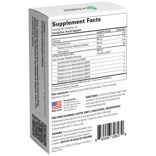 Laktera - Probiotics Supplement - Allergy Free - 30 Capsules