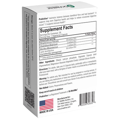 Probiolise - Probiotic Capsules