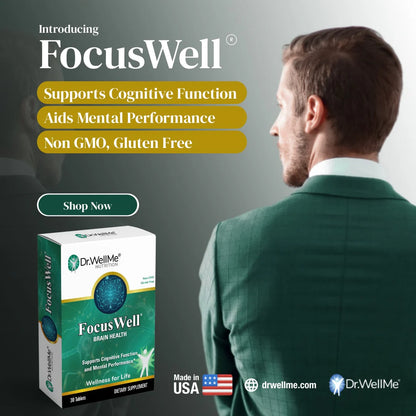 FocusWell Tablets - Brain Health