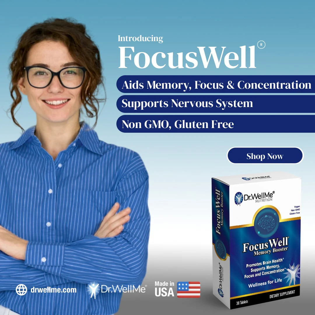 FocusWell Tablets - Memory Booster