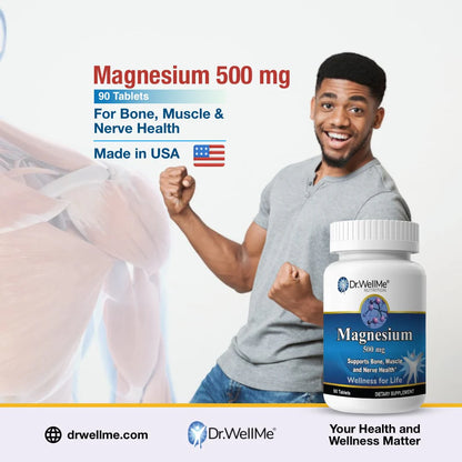 Magnesium 500 mg - 90 Tablets